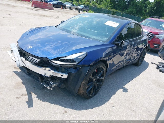 2021 TESLA MODEL 3 5YJ3E1EC4MF054738 Photo 1