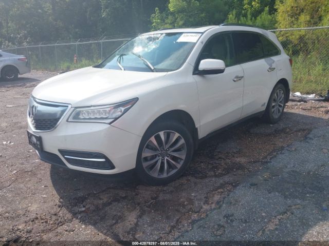 2016 ACURA MDX 5FRYD3H4XGB002154 Photo 1
