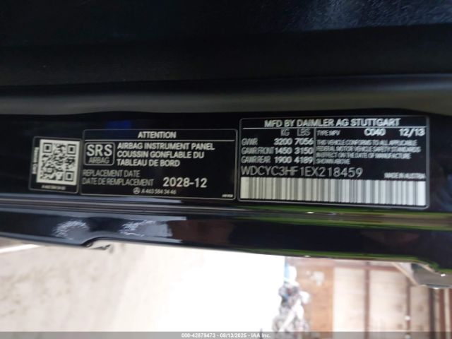 2014 MERCEDES-BENZ G 550 WDCYC3HF1EX218459 Photo 8