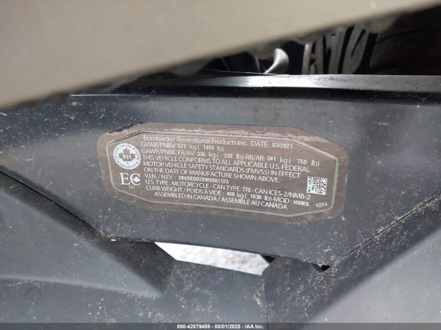 Can-Am 1330 Ace 2021 2BXREDD2XMV001123 Image 10