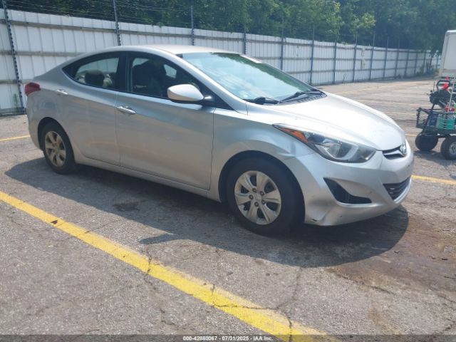 2016 Hyundai Elantra Se მანქანა იყიდება აუქციონზე, vin: 5NPDH4AE7GH786730, აუქციონის ნომერი: 42880067