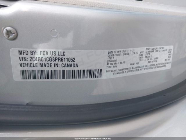 2023 CHRYSLER VOYAGER 2C4RC1CG8PR611052 Photo 8