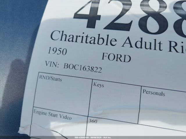 1950 FORD CUSTOM B0KC162822 Photo 8