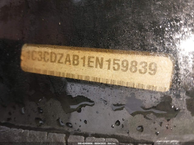 1C3CDZAB1EN159839 Dodge 2014