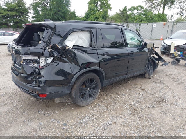 Продаж на аукціоні авто 2021 Honda Pilot Awd Black Edition, vin: 5FNYF6H71MB025745, номер лоту: 42880670