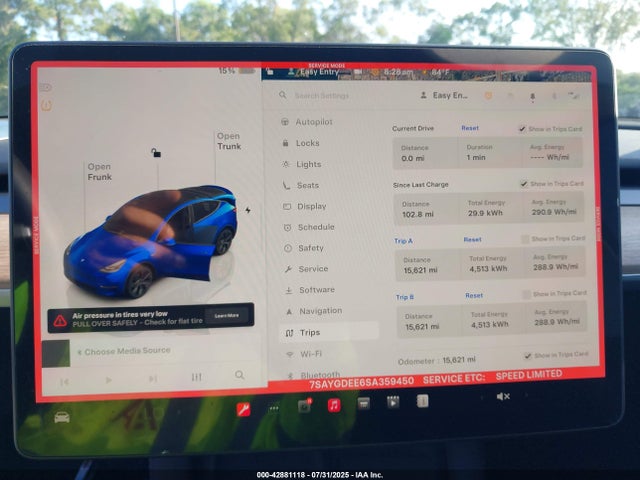 2025 TESLA MODEL Y 7SAYGDEE6SA359450 Photo 6