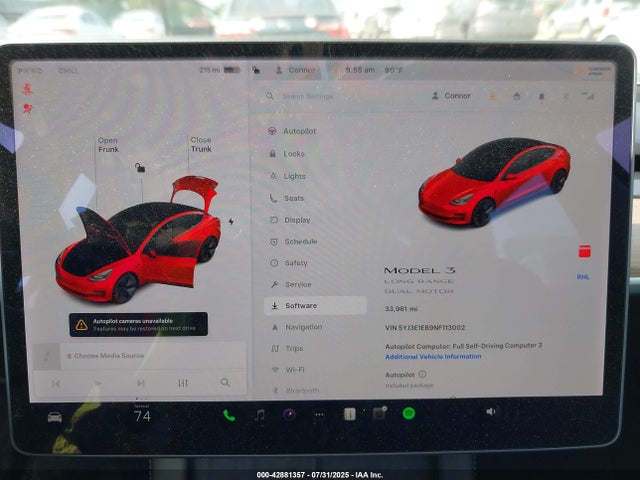 2022 TESLA MODEL 3 5YJ3E1EB9NF113002 Photo 6