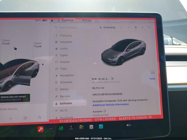 2020 TESLA MODEL 3 5YJ3E1EA1LF803640 Photo 6