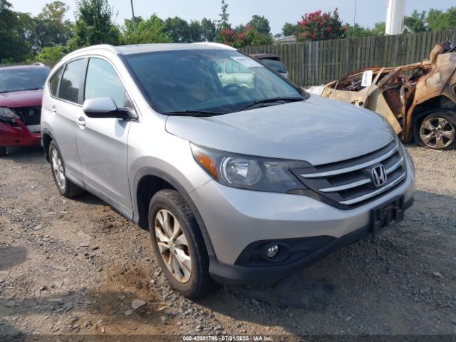 2013 Honda Cr-v Ex-l მანქანა იყიდება აუქციონზე, vin: 2HKRM4H74DH628155, აუქციონის ნომერი: 42881796