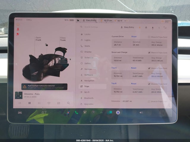 2021 TESLA MODEL 3 5YJ3E1EB3MF052082 Photo 6