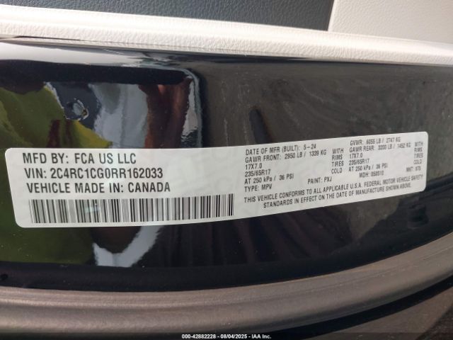 2024 CHRYSLER VOYAGER 2C4RC1CG0RR162033 Photo 8