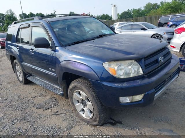 2003 Toyota 4runner Sr5 V6 მანქანა იყიდება აუქციონზე, vin: JTEBU14R238007075, აუქციონის ნომერი: 42882285
