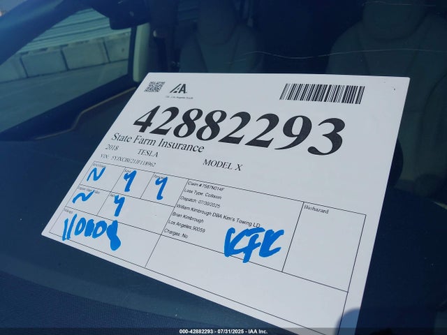 Tesla 2018 2018 5YJXCBE21JF118962 Image 20