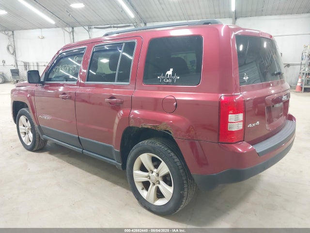 2012 Jeep Patriot Latitude მანქანა იყიდება აუქციონზე, vin: 1C4NJRFB7CD621992, აუქციონის ნომერი: 42882440