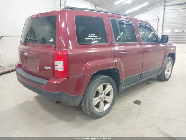 2012 Jeep Patriot Latitude მანქანა იყიდება აუქციონზე, vin: 1C4NJRFB7CD621992, აუქციონის ნომერი: 42882440
