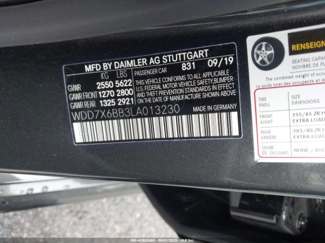 2020 MERCEDES-BENZ AMG GT 53 4-DOOR COUPE WDD7X6BB3LA013230 Photo 8