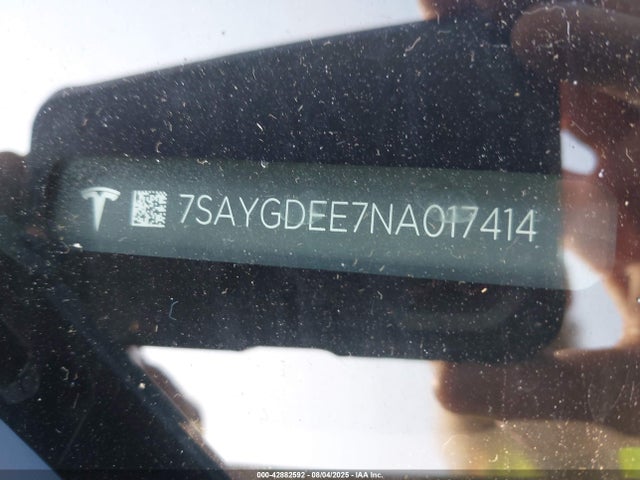 Tesla 2022 2022 7SAYGDEE7NA017414 Image 19