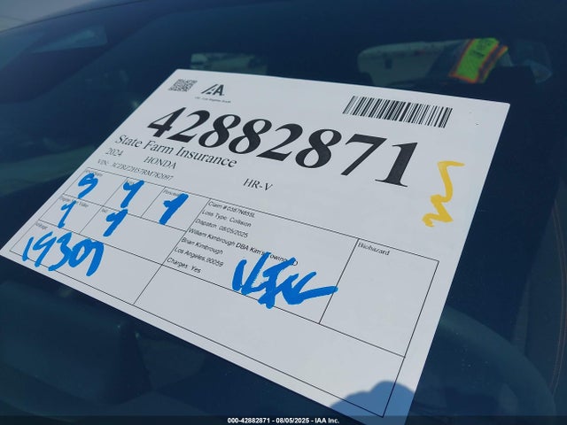 3CZRZ2H57RM782097 Honda k20z5