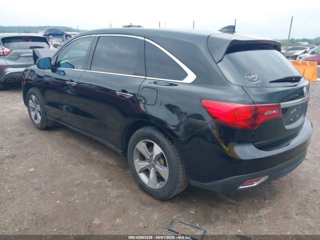 2015 ACURA MDX 5FRYD3H29FB007732 Photo 2