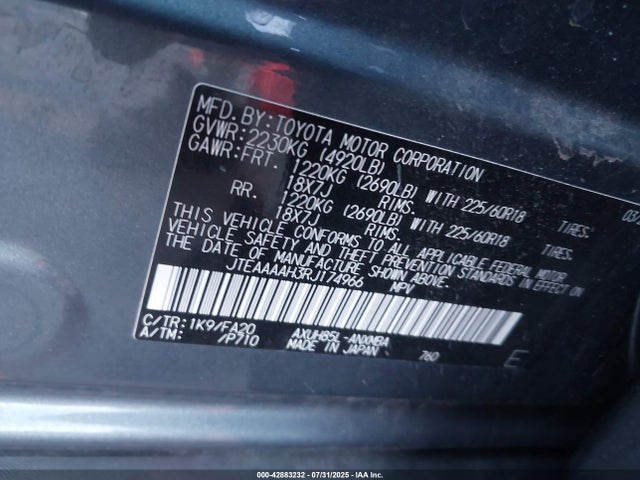 Toyota a25a-fxs 2024 JTEAAAAH3RJ174966 Image 9