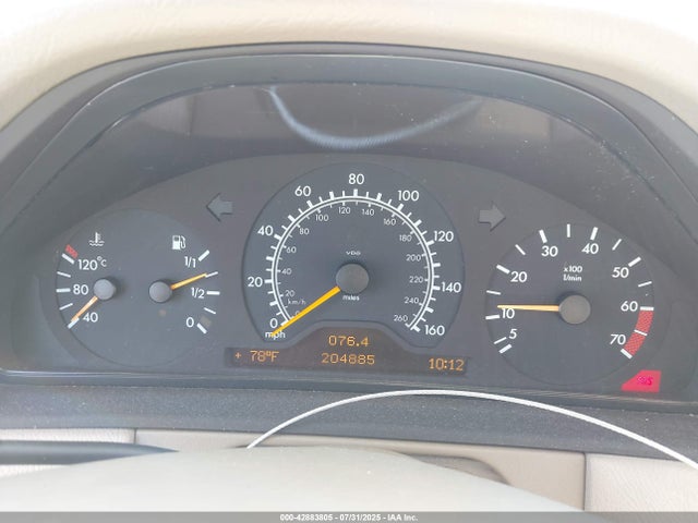 Auction sale of the 1999 Mercedes-benz E 320, vin: WDBJF65H0XA875182, lot number: 42883805