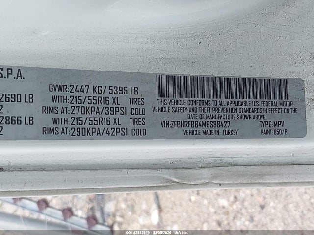 RAM 2021 2021 ZFBHRFBB4M6S88427 Image 9