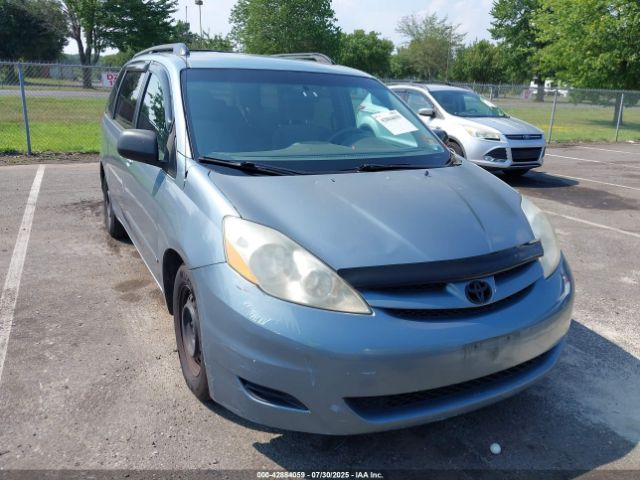 2007 Toyota Sienna Le მანქანა იყიდება აუქციონზე, vin: 5TDZK23CX7S072396, აუქციონის ნომერი: 42884059