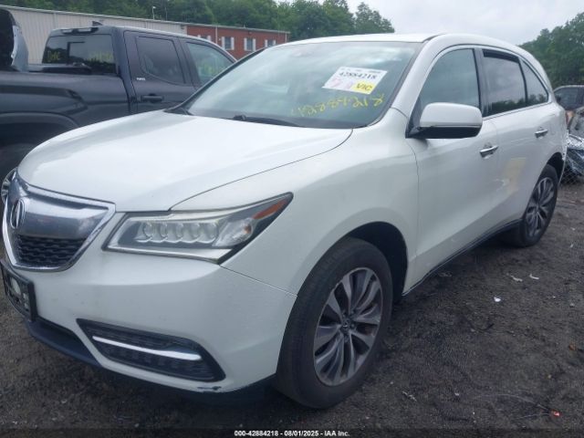 2014 ACURA MDX 5FRYD4H43EB002418 Photo 1