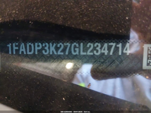 Ford 2016 2016 1FADP3K27GL234714 Image 9