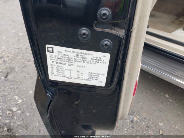 2005 CADILLAC ESCALADE 1GYEK63N55R129715 Photo 8
