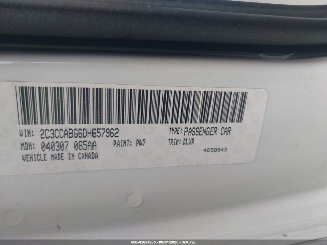 42884985 :رقم المزاد ، 2C3CCABG6DH657962 vin ، 2013 Chrysler 300 300s مزاد بيع