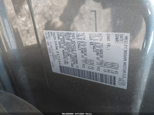 2022 INFINITI QX60 5N1DL1ER3NC337334 Photo 8