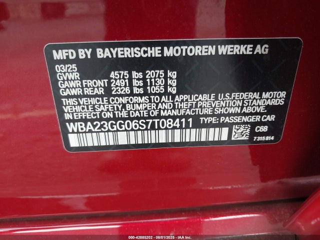 WBA23GG06S7T08411 BMW 228I