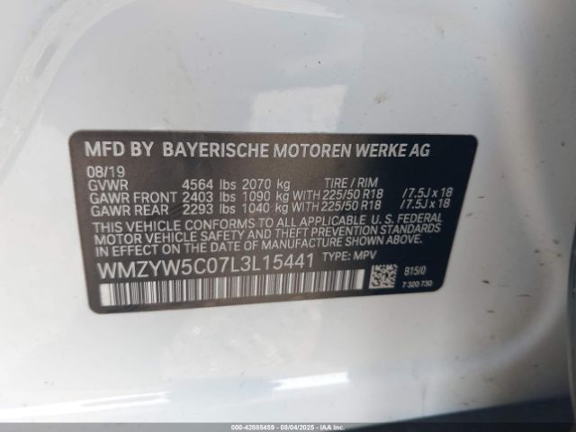 2020 MINI COUNTRYMAN WMZYW5C07L3L15441 Photo 8
