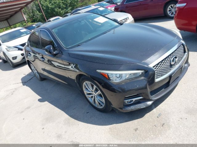 42885537 :رقم المزاد ، JN1BV7AP1FM342558 vin ، 2015 Infiniti Q50 Premium مزاد بيع