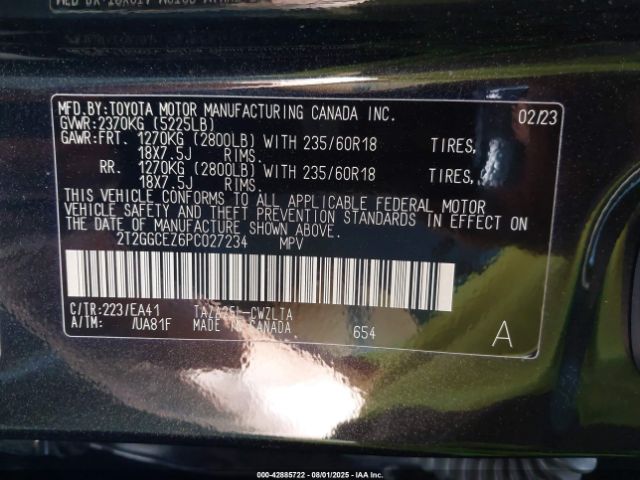 2023 LEXUS NX 350 2T2GGCEZ6PC027234 Photo 8