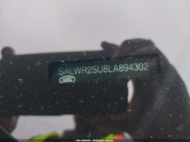 Land Rover aj20p6 2020 SALWR2SU8LA894302 Image 9