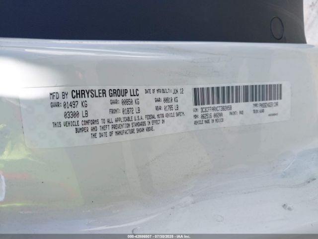 2012 FIAT 500 3C3CFFARXCT382058 Photo 8