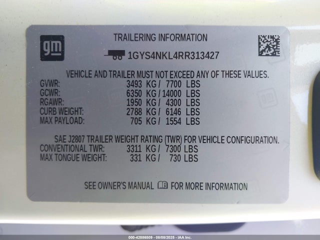 2024 CADILLAC ESCALADE ESV 1GYS4NKL4RR313427 Photo 8