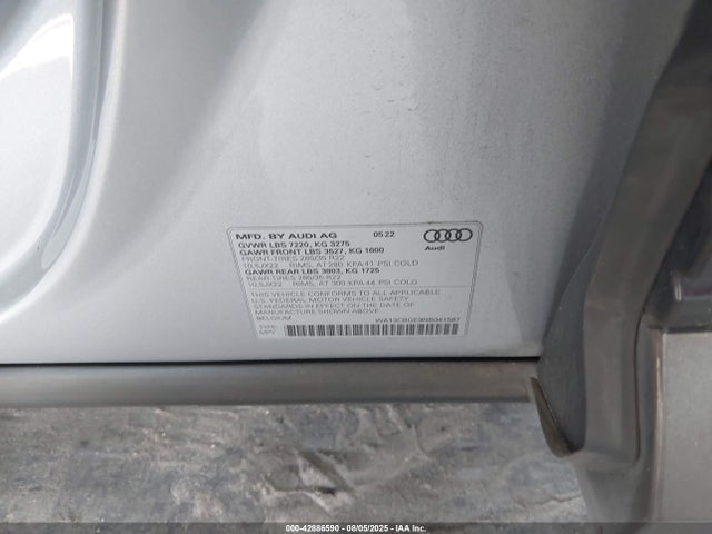 2022 AUDI E-TRON S SPORTBACK WA13CBGE9NB041587 Photo 8