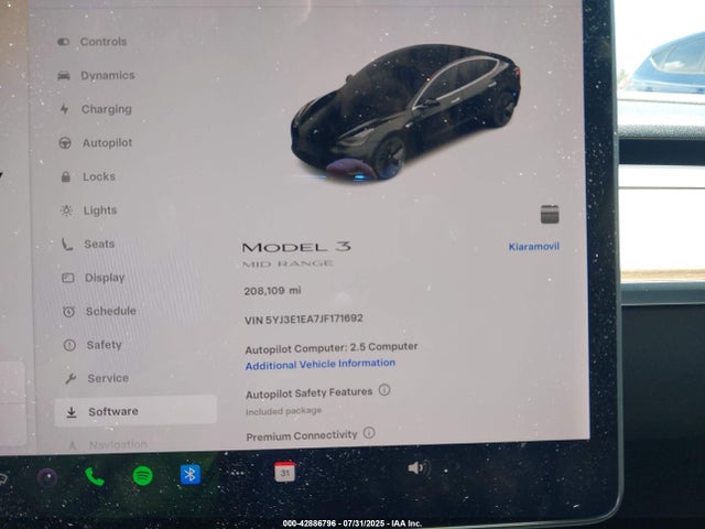 2018 TESLA MODEL 3 5YJ3E1EA7JF171692 Photo 6