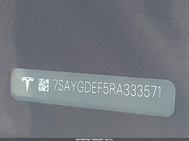 2024 TESLA MODEL Y 7SAYGDEF5RA333571 Photo 8