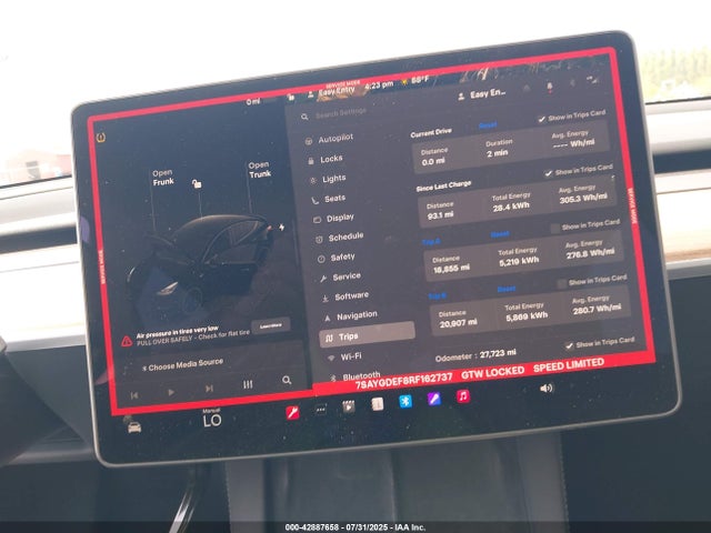 7SAYGDEF8RF162737 Tesla Model Y