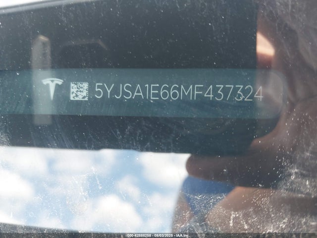 Tesla 2021 2021 5YJSA1E66MF437324 Image 9