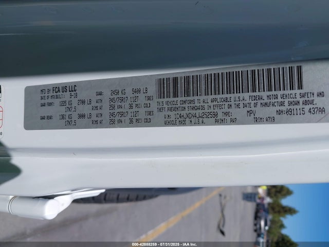1C4HJXDN4JW252590 Jeep 2018
