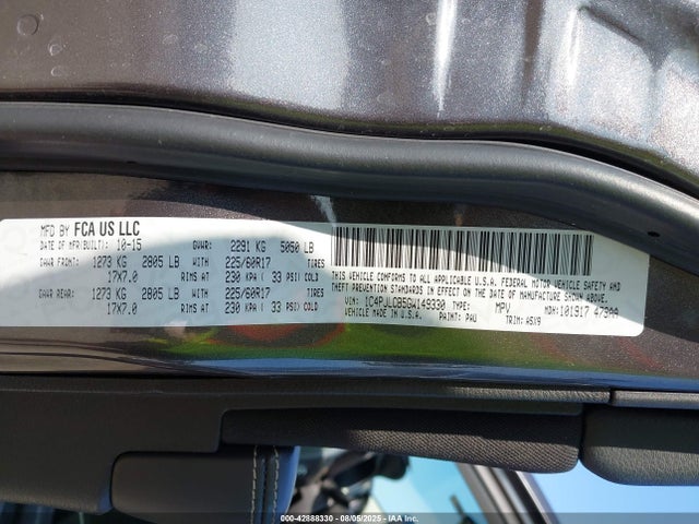 1C4PJLCB5GW149330 Jeep Cherokee