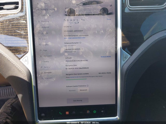 2017 TESLA MODEL S 5YJSA1E29HF215959 Photo 6