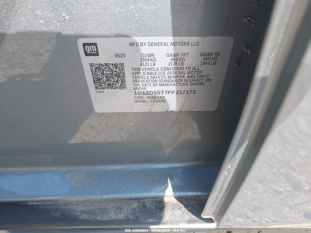 Chevrolet lfv 2023 1G1ZD5ST7PF217173 Image 9