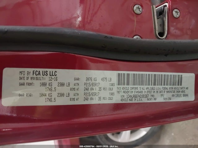 Jeep 2017 2017 1C4NJRBB7HD181267 Image 9