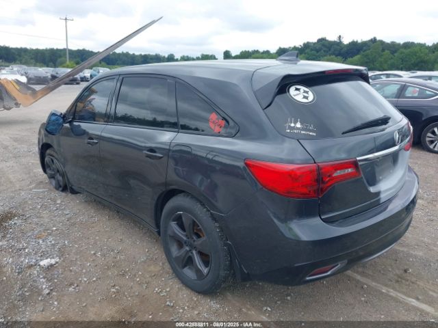 2016 ACURA MDX 5FRYD4H28GB046464 Photo 2